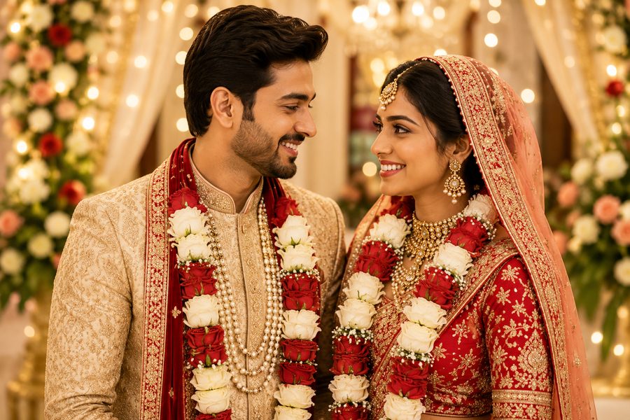 Married couple who met on Apna Matrimonial