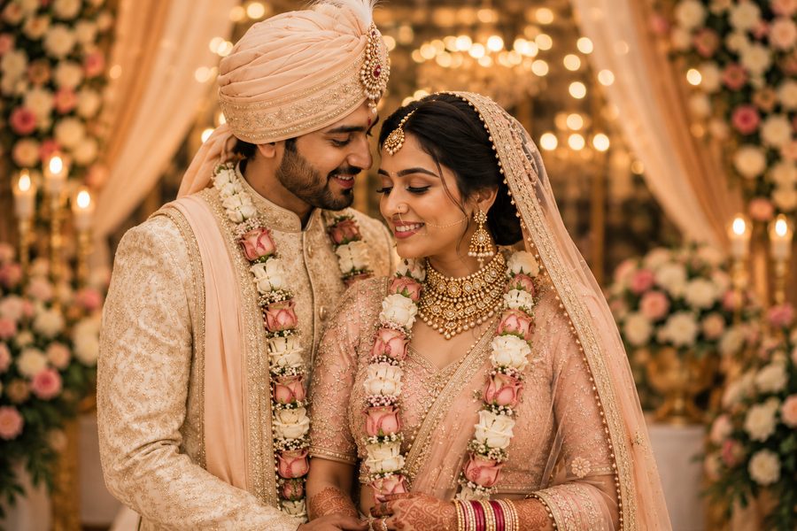 Married couple who met on Apna Matrimonial